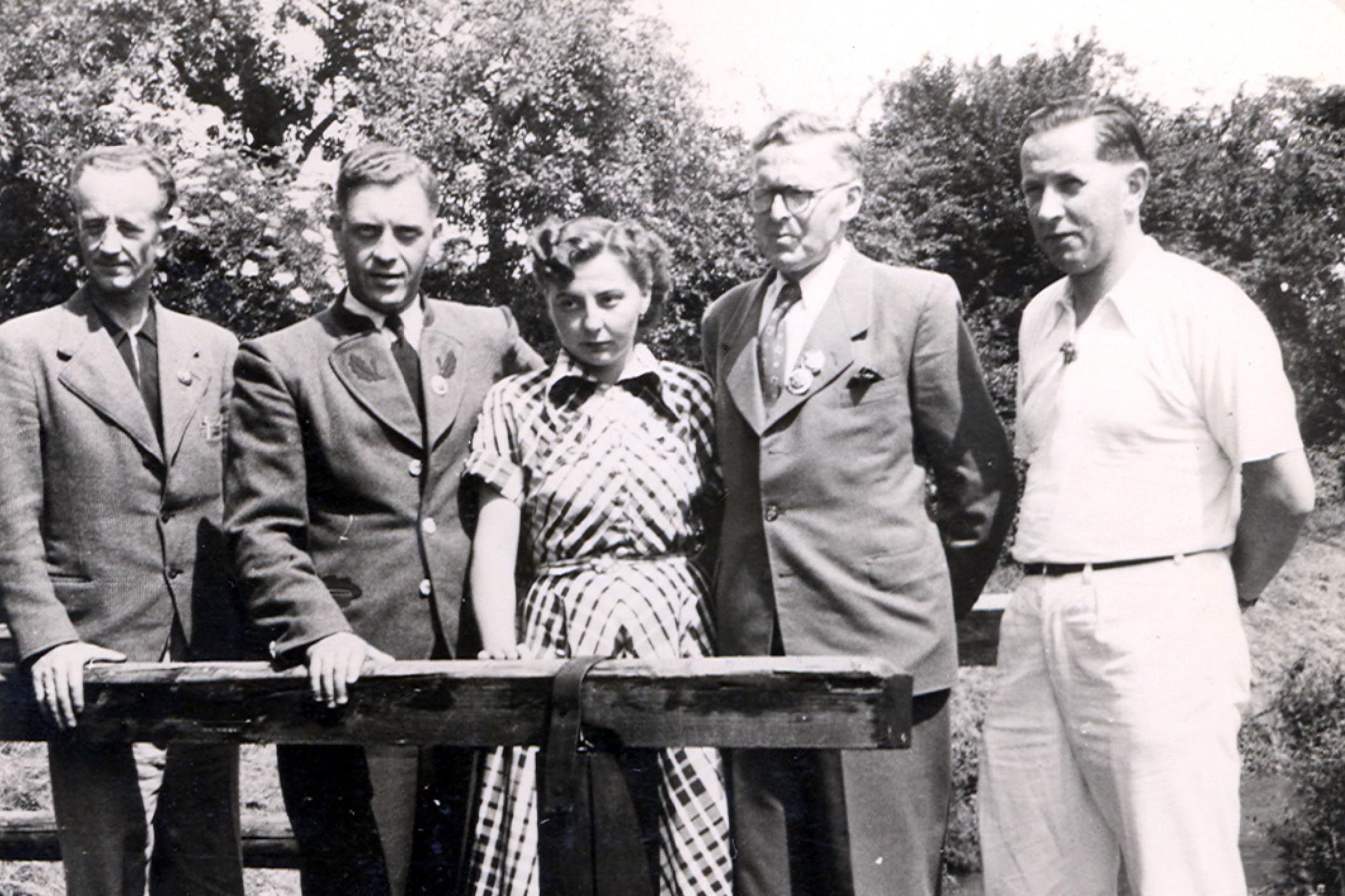 Der Vorstand im Jahre 1951