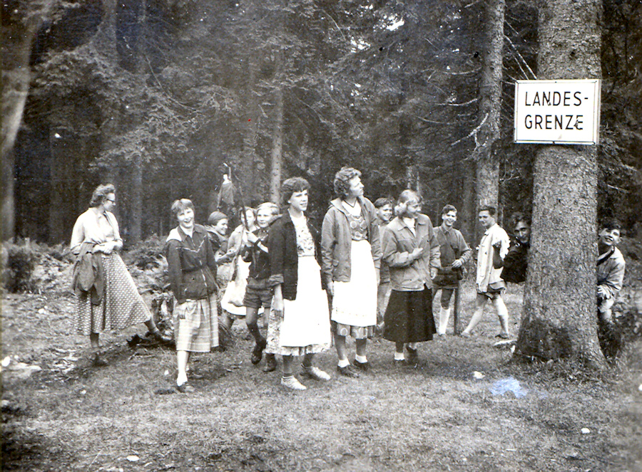 1955 Jugend am Dreisesselberg