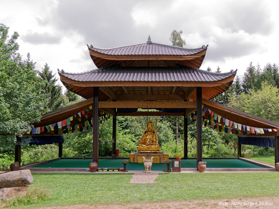 Buddhistischer Anbetungsort in Siedelsbrunn