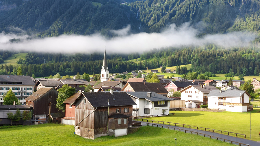 Mellau-am-Morgen